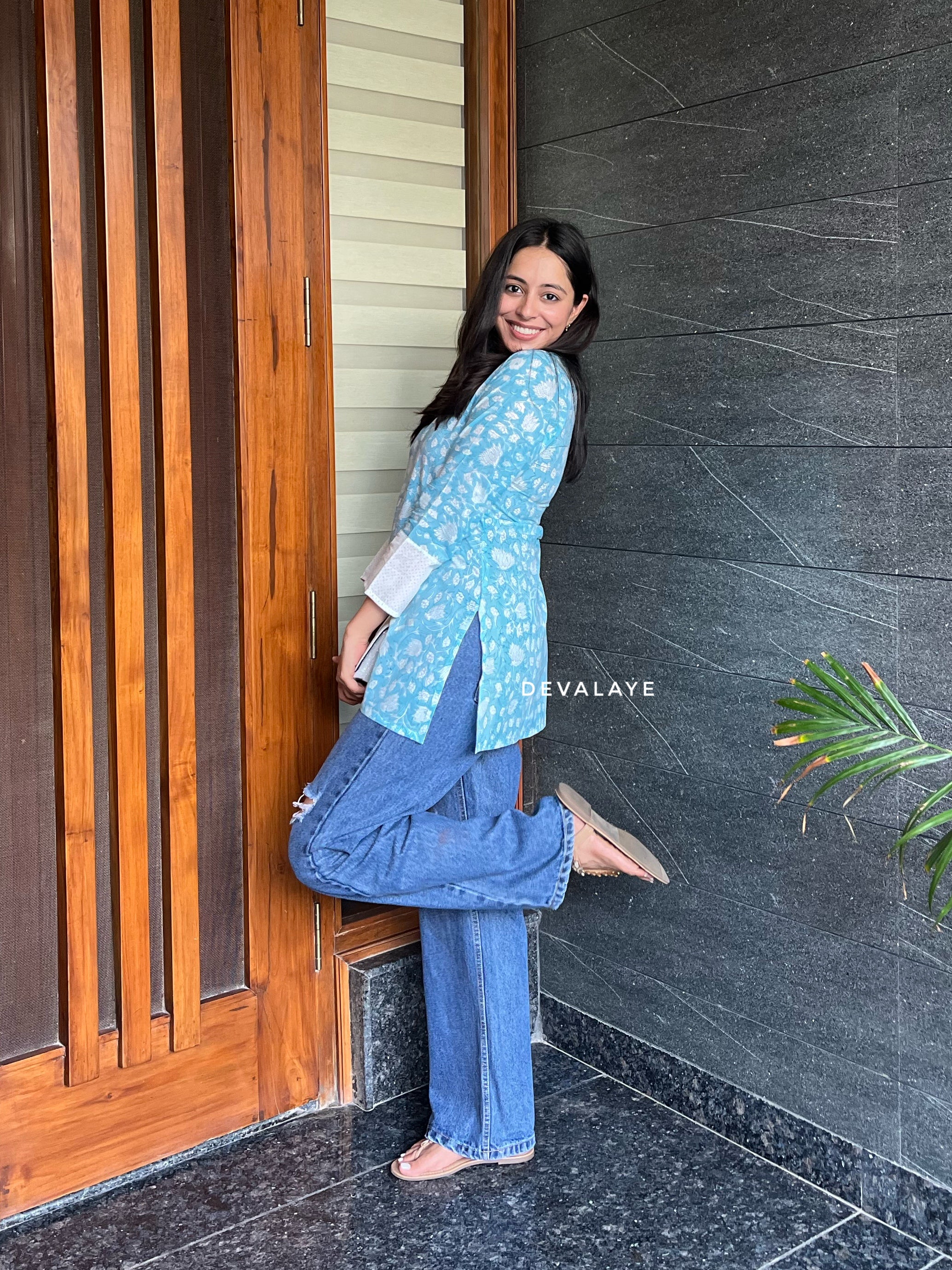 Sara Top Blue